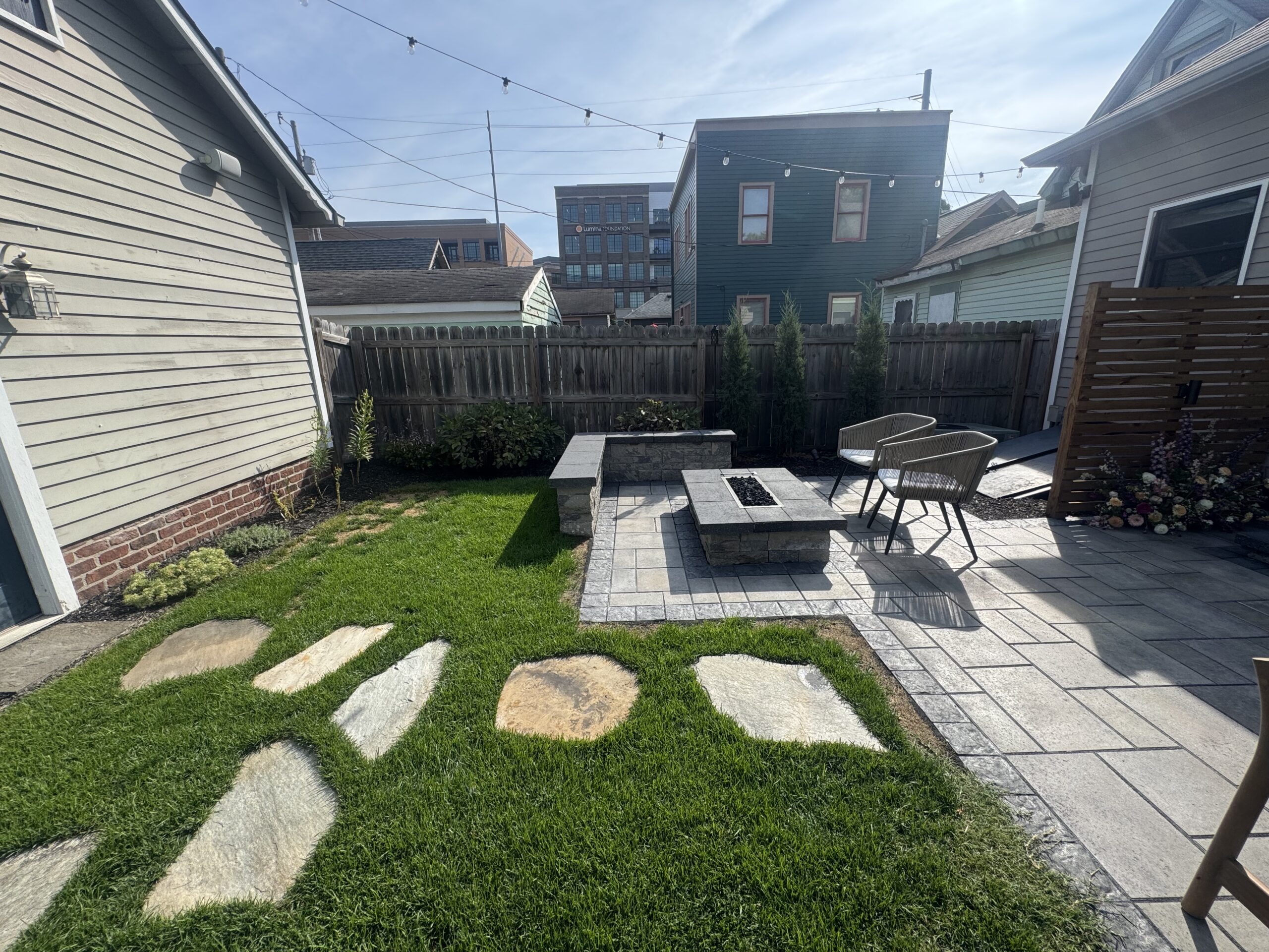 Custom outdoor living project by R&R Outdoors
